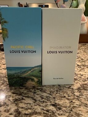 Bundle of Louis Vuitton Pacific Chill and Imagination Cologne